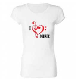 Majica Love music